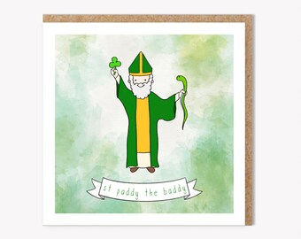 St. Patrick's Day-kaart