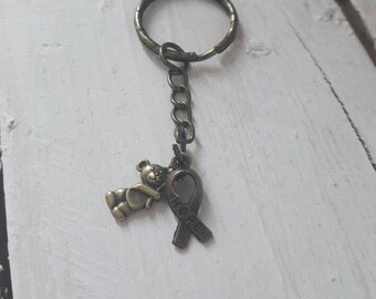 Keychain breast cancer awareness