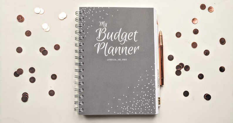 Hardback Monthly Budget Planner, Financial planner, Finance planner, Expense Tracker, Bill Tracker,  Budget Binder, Monthly Undated Planner 