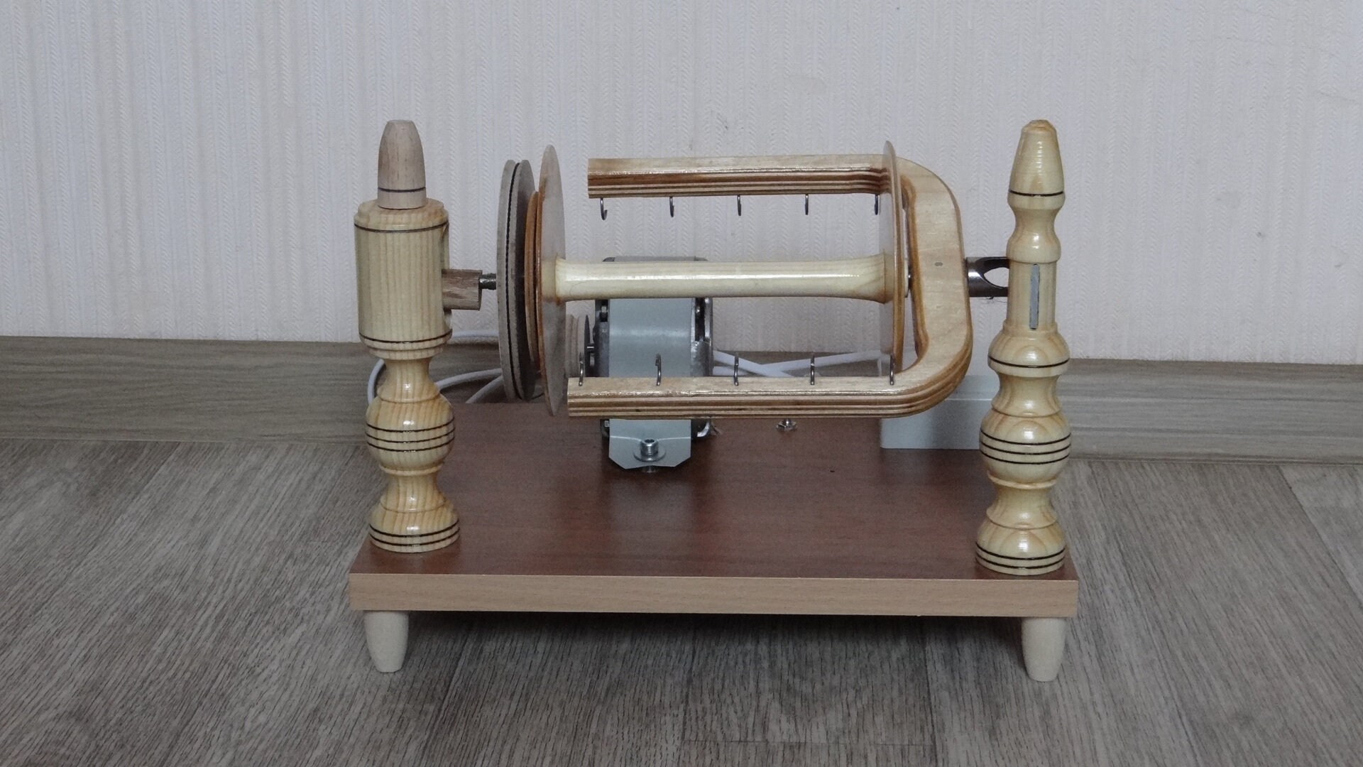 Electric Spinning Wheel Machine handmade . Электрическое Etsy