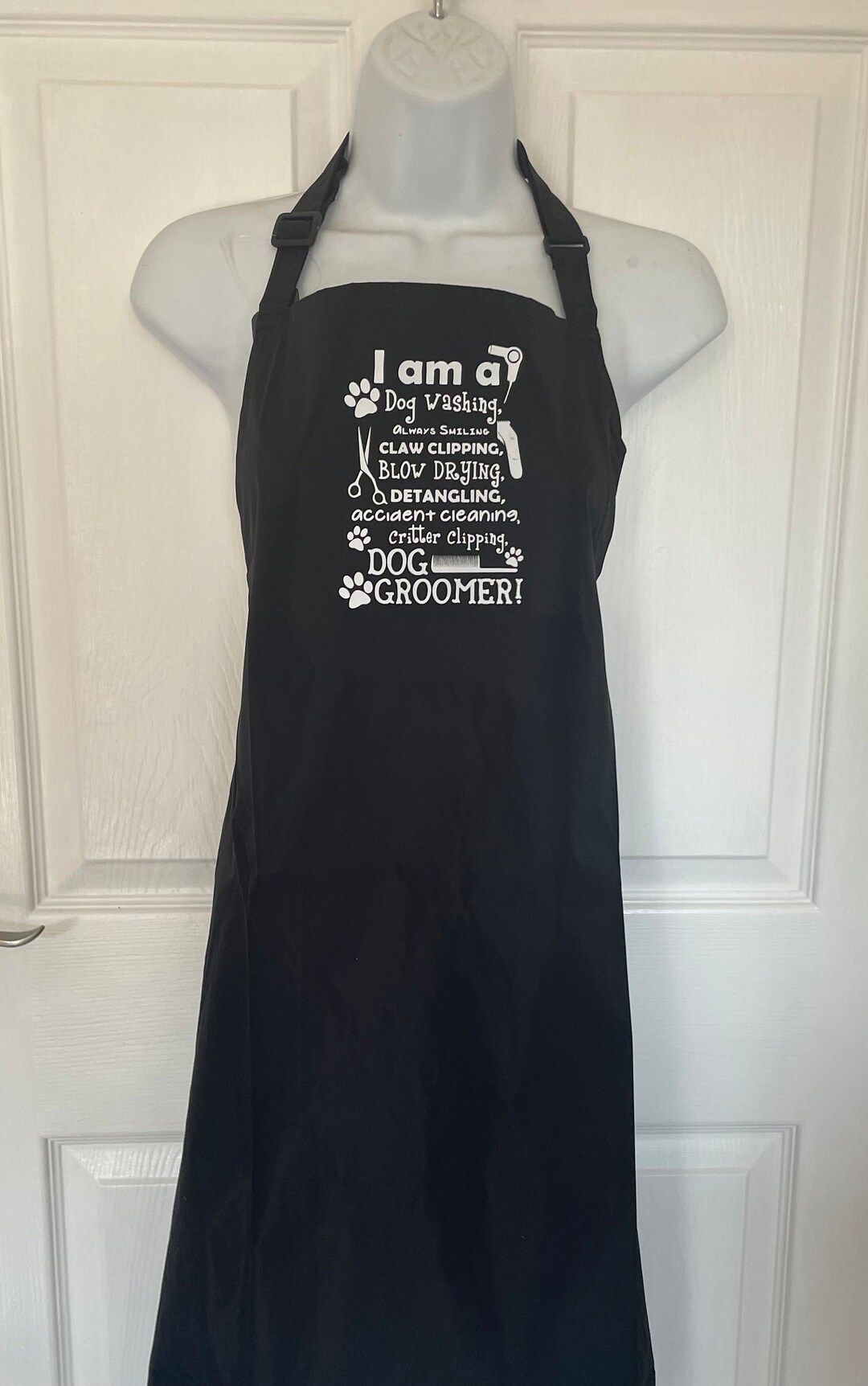 Dog Grooming Waterproof Apron / Dog Grooming Workwear, Dog Groomer. Etsy