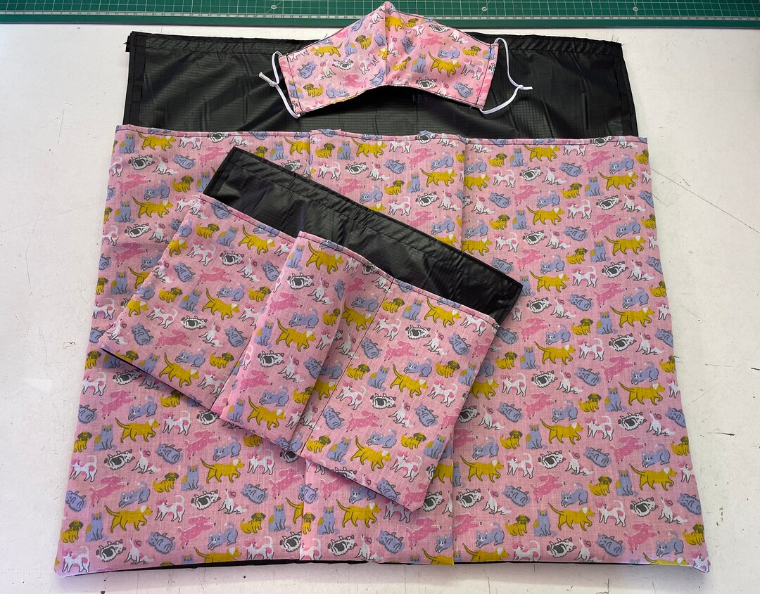 Dog Grooming Table Fur Bin / Table Tidy & Face Mask. Etsy