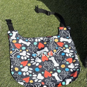 Personalised Large Breed Dog Bib, Drool Slobber Dribble Bib ,Waterproof Dog Bib.