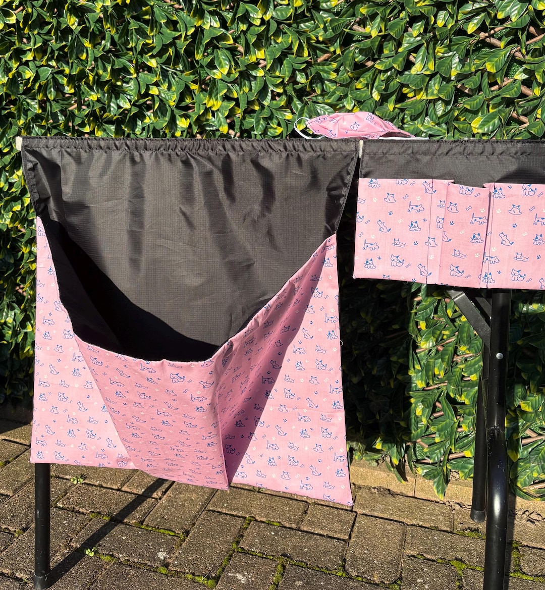 Image showcasing Dog Grooming Table Fur Bin Set, Dog Grooming,groomers Helper,grooming ...