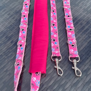 Dog Grooming Belly Strap with Extender: Padded Comfort, Adjustable Height