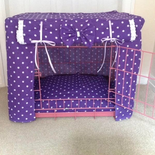 Made to measure dog crate cover / puppy crate cover/dog bed cover/ puppy training / dog cover