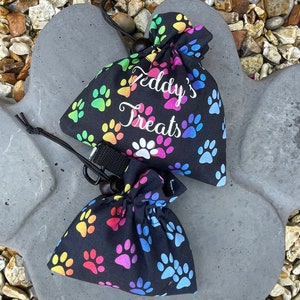 Personalised dog treat bag / pouch