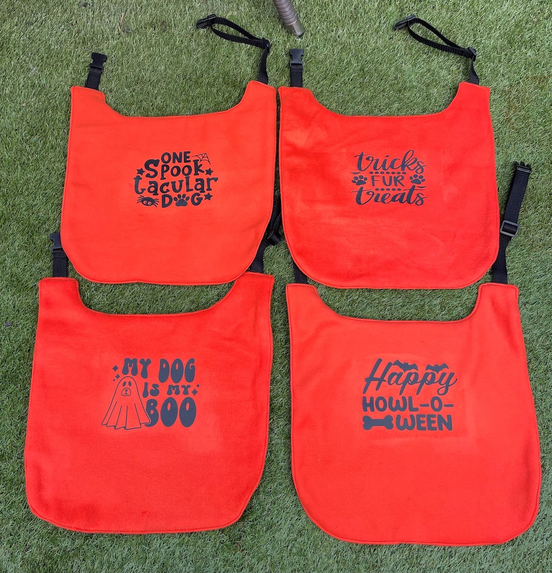 Large Breed Halloween Dog Bib,dog Slobber Drool Bib,newfoundland Dog,st