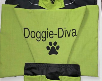 Juego de contenedores para pelo de perro personalizados, contenedor para pelo de perro, peluquero de perros, bolsa para perros