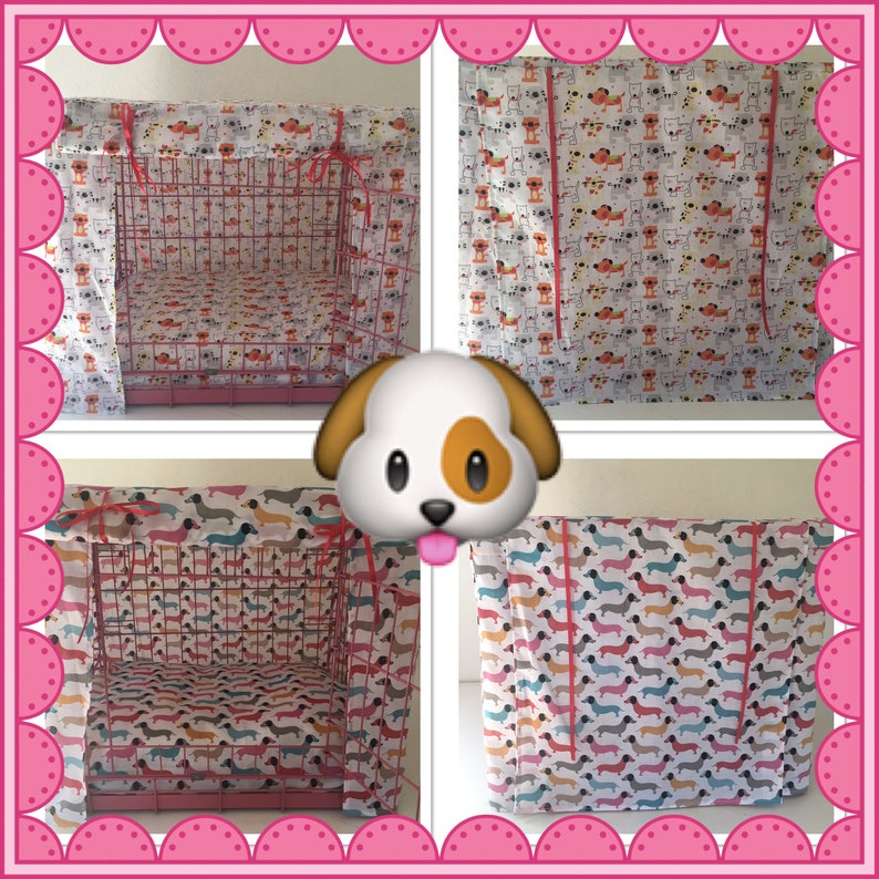 Matching Dog crate cushion cover image 3