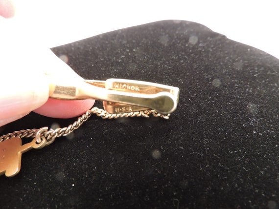 Pince à Cravate Vintage Freemason - Accessoire De Cravate Maçonnique - Bijou Doré - Occasion