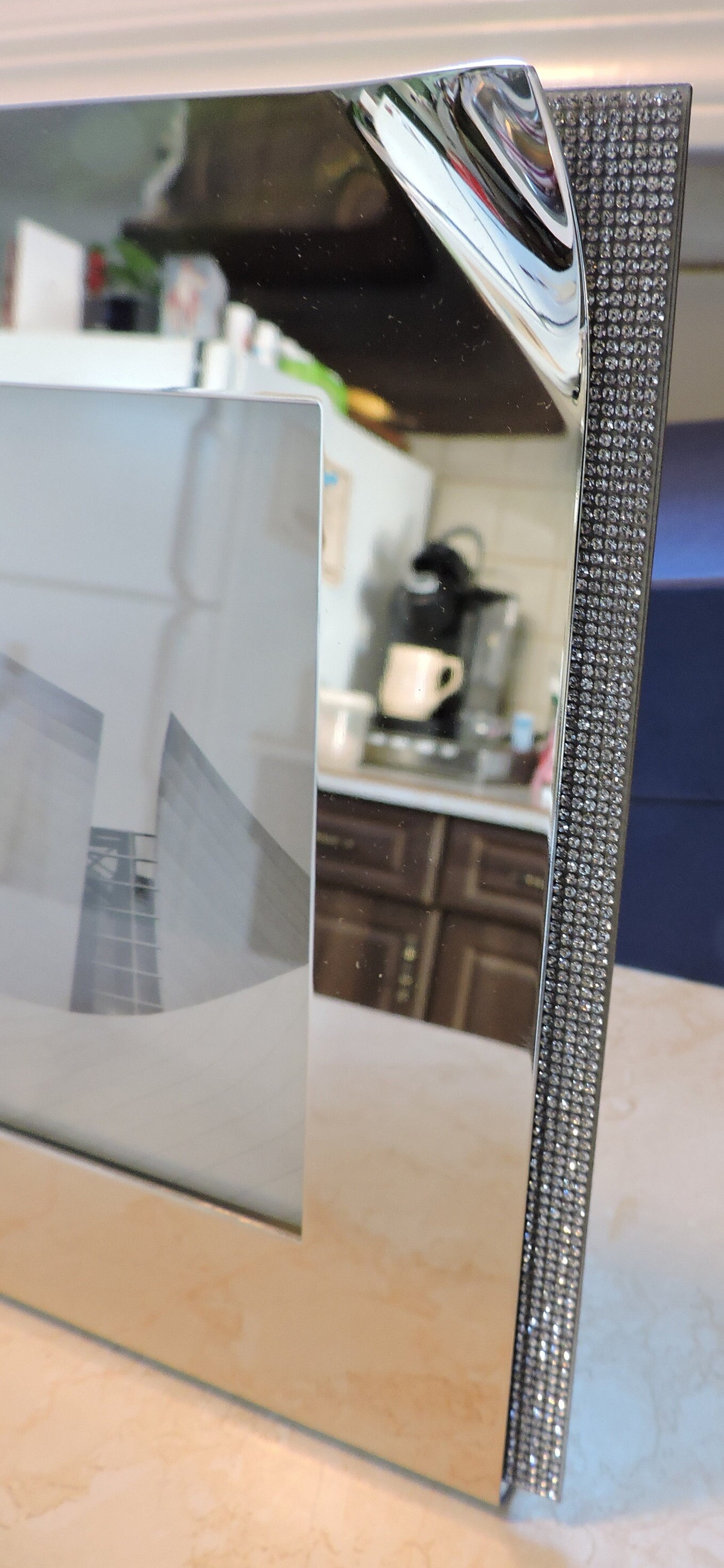 Swarovski Crystal Ambiray Picture Frame Tabletop Swarovski Etsy Canada