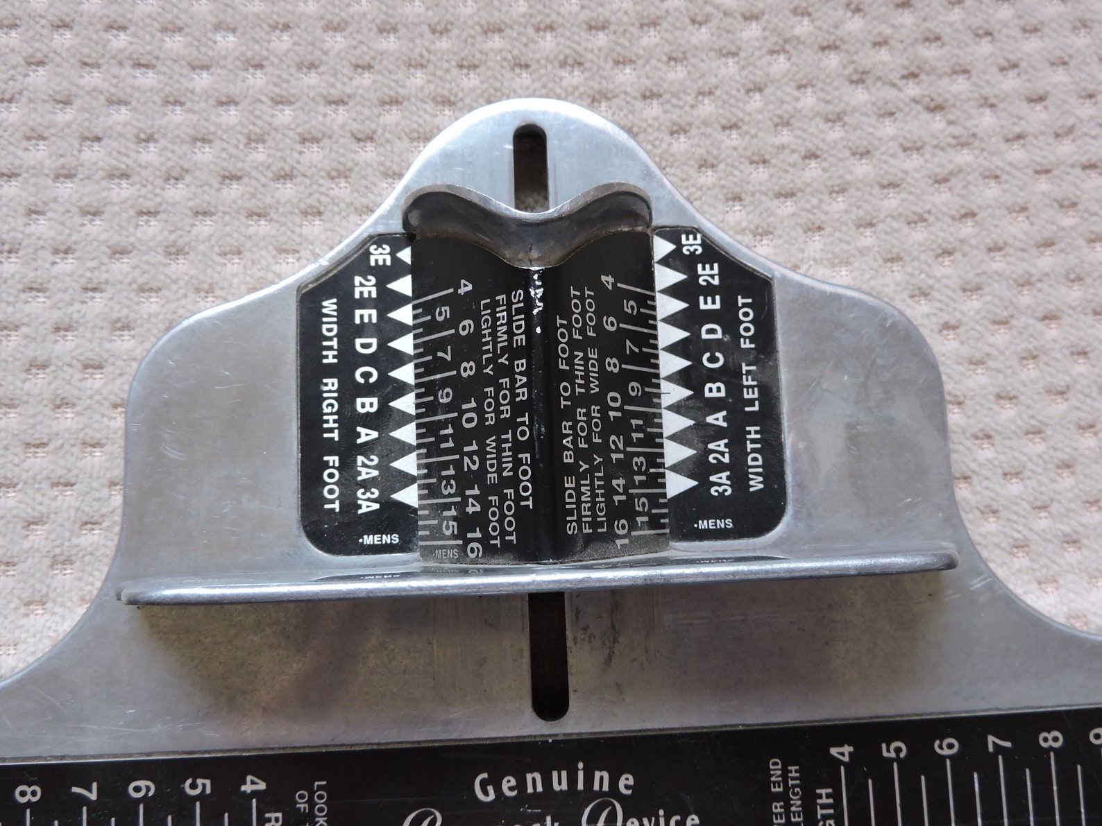 Brannock Mens Footwear Measurement Device Size Arch Length | Etsy Canada
