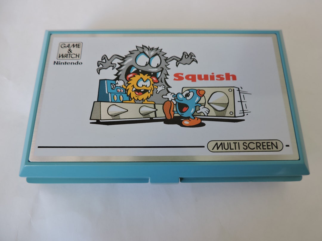 Nintendo Game Watch Squish Multi Screen MG 61 Retro Game Nintendo Game Watch Squish Multi Screen MG 61 Retro Game