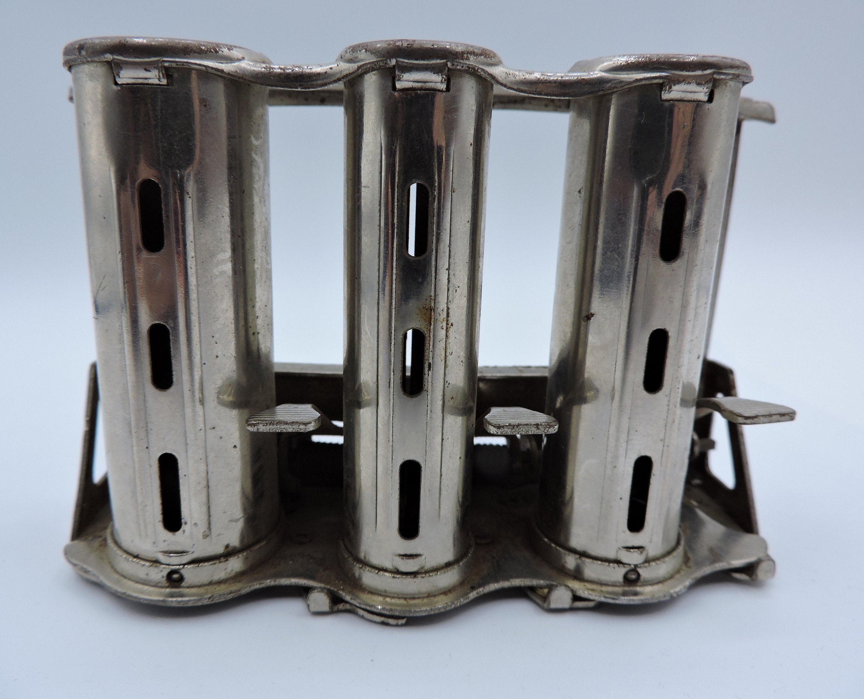 Mechanical Coin Dispenser Vintage Change Maker USA Made 3 Barrel Coins