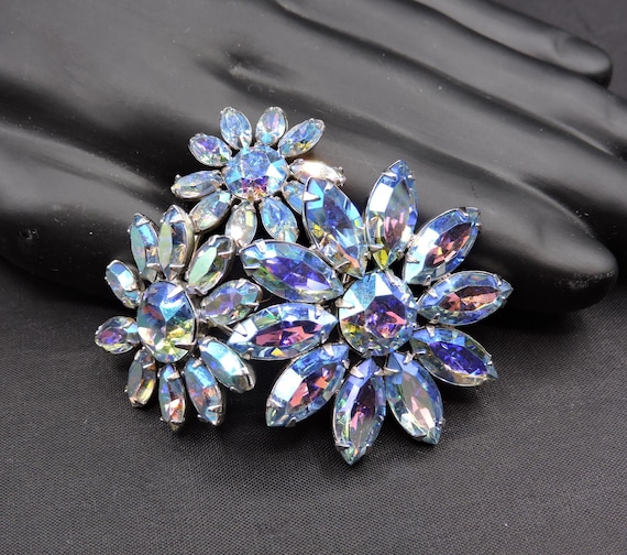 Aurora Borealis Vintage Sherman Jewelry Vintage 1950s Sherman AB