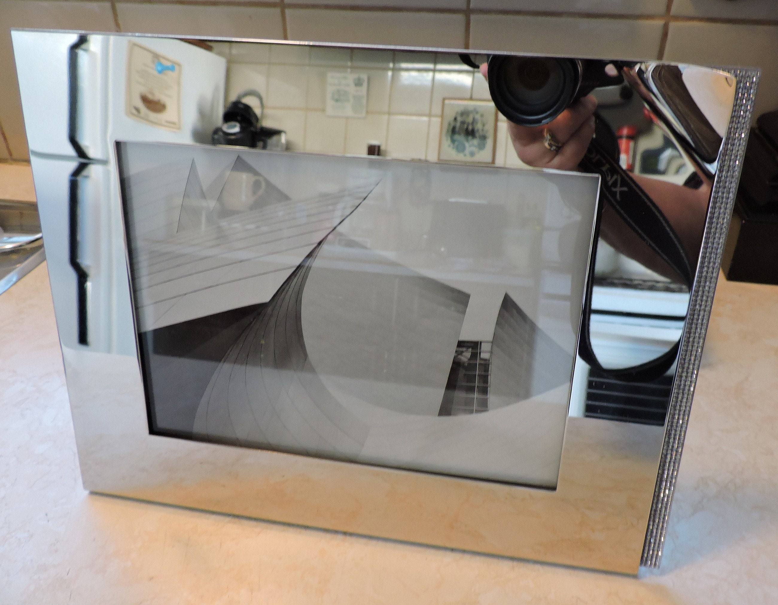 Swarovski Crystal Ambiray Picture Frame Tabletop Swarovski Etsy Canada