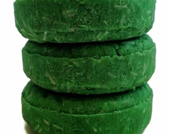 Zero Waste 2N1 Lemon Eucalyptus Shampoo & Conditioner Bar. Sulfates And Parabens Free