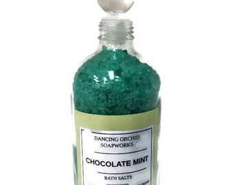 Chocolate Mint Bath Salt Soak