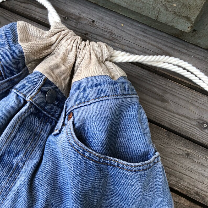 Zaino realizzato da Jeans LEVI/'S ~ BackPack from Jeans Levi/'s