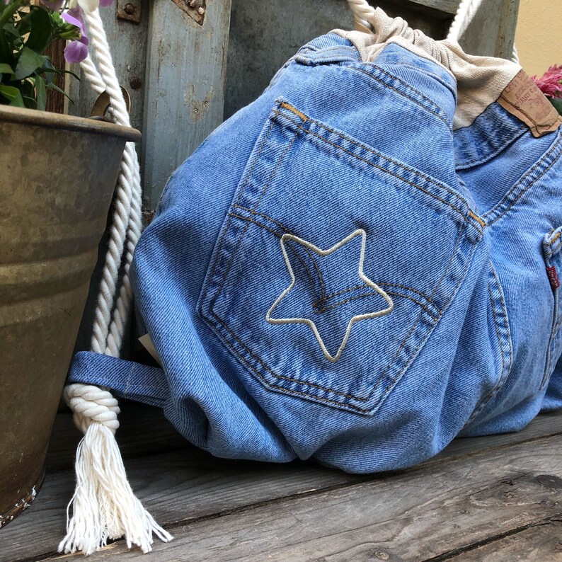 Zaino realizzato da Jeans LEVI/'S ~ BackPack from Jeans Levi/'s