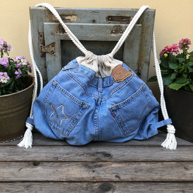 Zaino realizzato da Jeans LEVI/'S ~ BackPack from Jeans Levi/'s