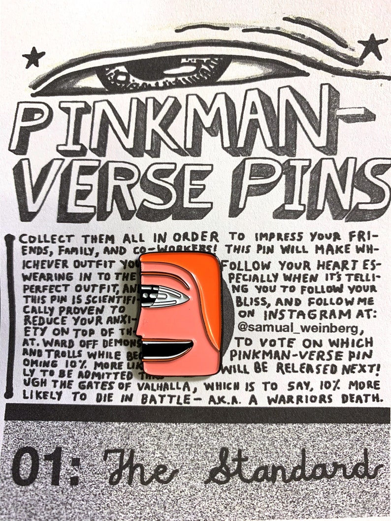 Pinkman-Verse Enamel Pin 01 image 2