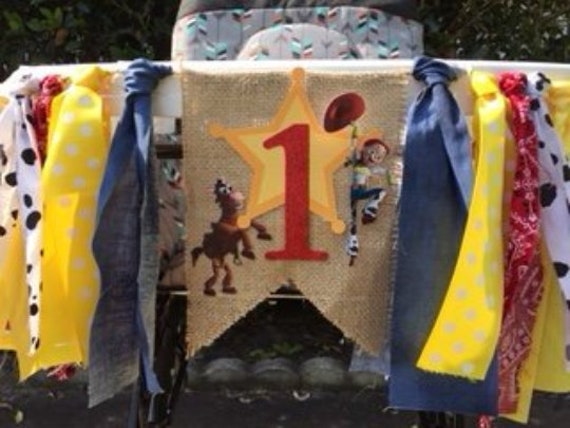 Toy Story High Chair Banner For High Chair Rag Banner Or Etsy