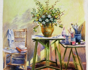 The artist's studio and its subject