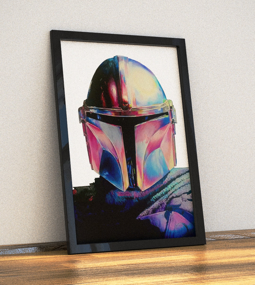 The Mandalorian Art Print Star Wars Poster - Etsy