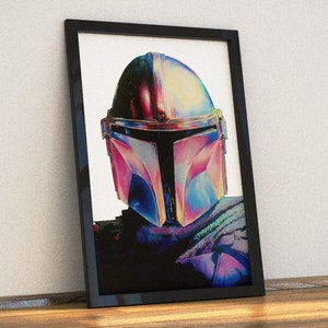 The Mandalorian Art Print | Star Wars Poster