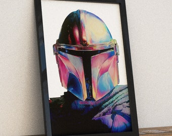 The Mandalorian Art Print | Star Wars Poster