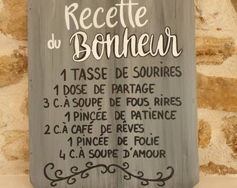 Panneau Bois Avec Citation Etsy France