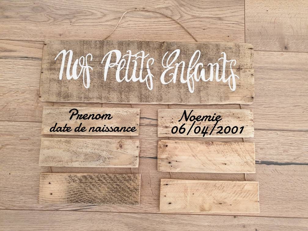 Calendrier Anniversaire/Cadeau/Grand Parent/Décoration Personnalisée