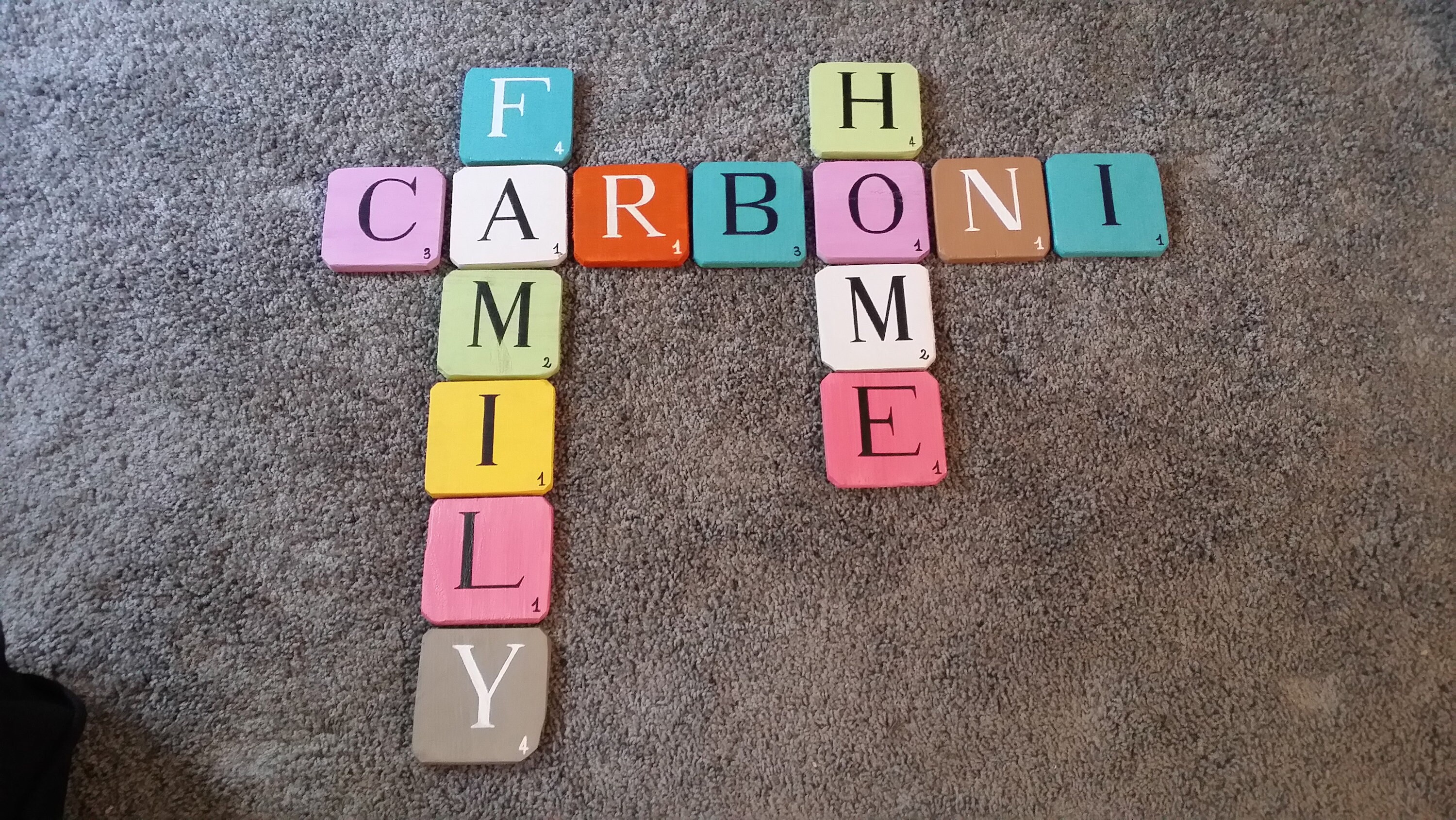 400 Pièces Lettres en Bois 15mm Lettre Scrabble Bois Alphabet