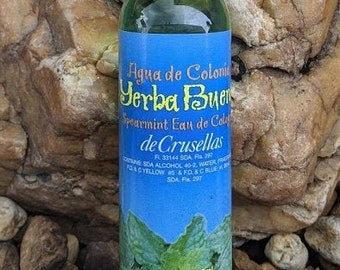 Spearmint Spiritual Cologne / Agua de Colonia de Yerba Buena 7 oz. Colonia Espiritual - Cleansing Cologne