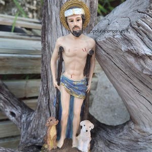 San Lazaro Statue Blessed 8 &quot;&quot;Babaluaye de San Lazaro Blessed 8&quot;&quot; Babalu - &quot;&quot;Babaluaye&quot;&quot;