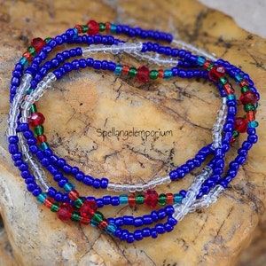 Olokun Blessed Eleke Necklace ~ Collar de Olokun Bendecido ~Olocun ~ Santeria/Ifa /Yoruba Olokum / Eleke