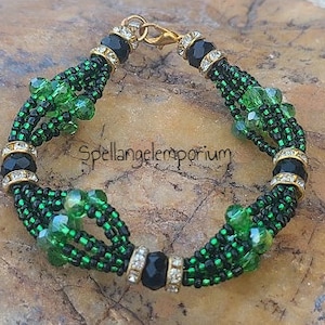 Ogun Blessed Beaded Ilde de Maso Bracelet (7in.)~ Ilde de Maso de Ogun - Pulso de Ogun con de Maso -
