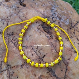 Ochun Blessed Adjustable Bracelet~ Pulso de Ochun Ajustable ~Santeria / Ifa / Yoruba~ Love ~