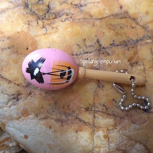 Elegua Mini Maraca Keychain / Llavero de Elegua Maraca Mini - Santeria / Ifa / Yoruba ~Santeria ~ Ifa