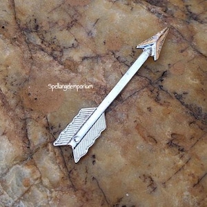 Flecha Plateada Mini 2 1/4" ~ Flecha Platiada de 2 1/4"~Santeria / Ifa / Yoruba~ Ogun - Oggun