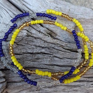 Ochun & Yemaya Blessed Eleke Necklace ~ Collar de Eleke de Ochun y Yemaya Bendecido ~Dos Aguas ~ Santeria/Ifa /Yoruba