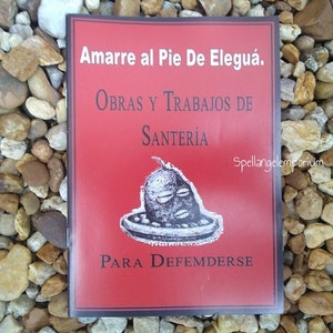 Libro: Amare al Pie de Elegua Obras y Trabajos Santeria zachte kaft (Spaans)