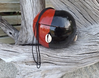 Guiro de Elegua / Guiro de Echu - Guiro de Eshu - Calabaza Elegua - Santeria / Ifa / Yoruba ~Santeria ~ Ifa