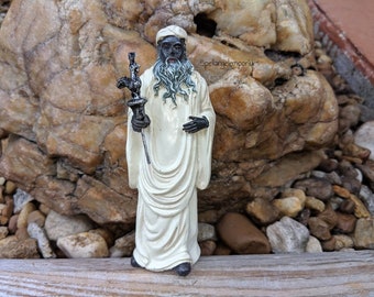 Obatala Statue Blessed with waters of Obatala~ Estatua de Obatala bendesida ~Santeria / Ifa / Yoruba