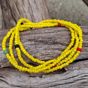 7 African Powers Belly Necklace ~ Collar de Vientre de las Siete Potencias Africanas Bendecido ~Seven African Powers ~ Santeria / Ifa /