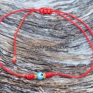 Yemaya Good Luck Bracelet  ~ Pulso de Yemaya para la Buena Suerte y Contra Mal de Ojo -Santeria Ifa Yeya