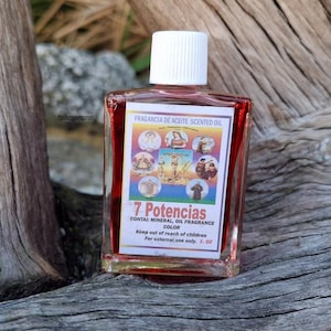7 Powers Spiritual Scented Oil ~ Aceite de las 7 Potencias ~ Spiritual Oil ~ Aceite Espirituales -