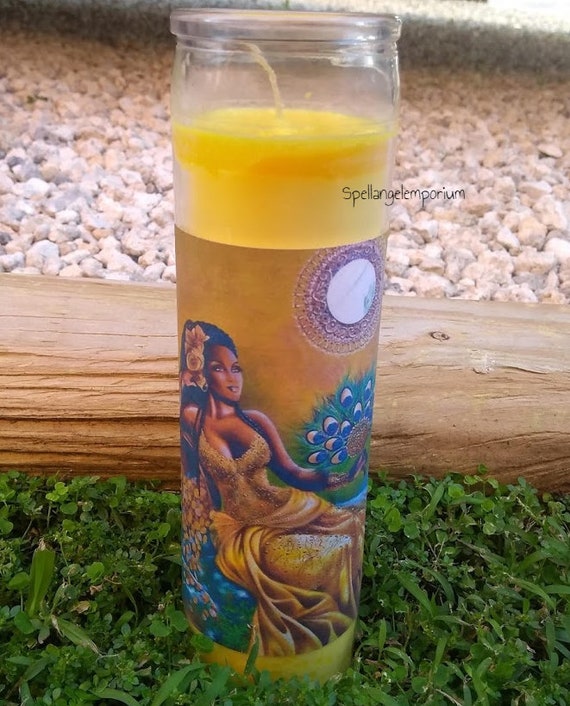 Ochun 5 Day Candle ~ Love Candle ~ Attraction Candle~  Vela de Amor Ochun ~ Vela de atracción ~ Oshun ~Amor ~